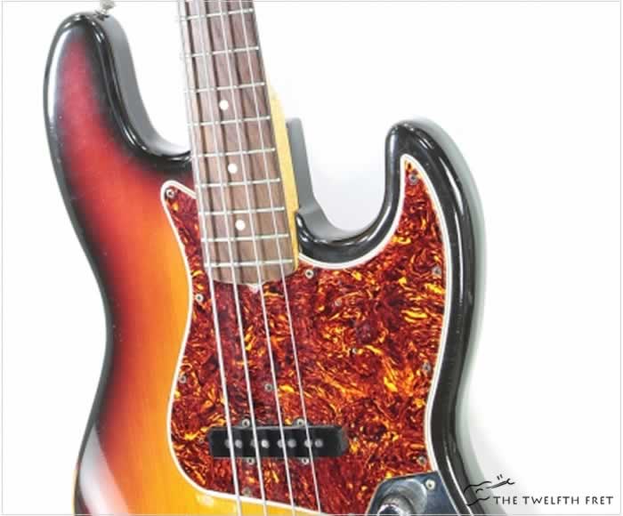 Fender Reissue Jazz Bass Sunburst The Twelfth Fret