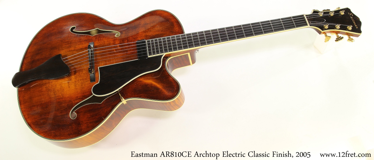 Eastman AR810 CE Archtop Electric 
