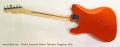 Fender American Deluxe Telecaster Tangerine, 2005 Full Rear View