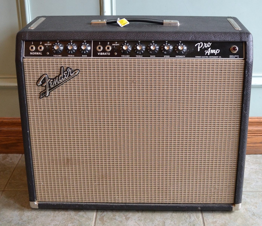 Fender Pro Amp 1965 | www.12fret.com