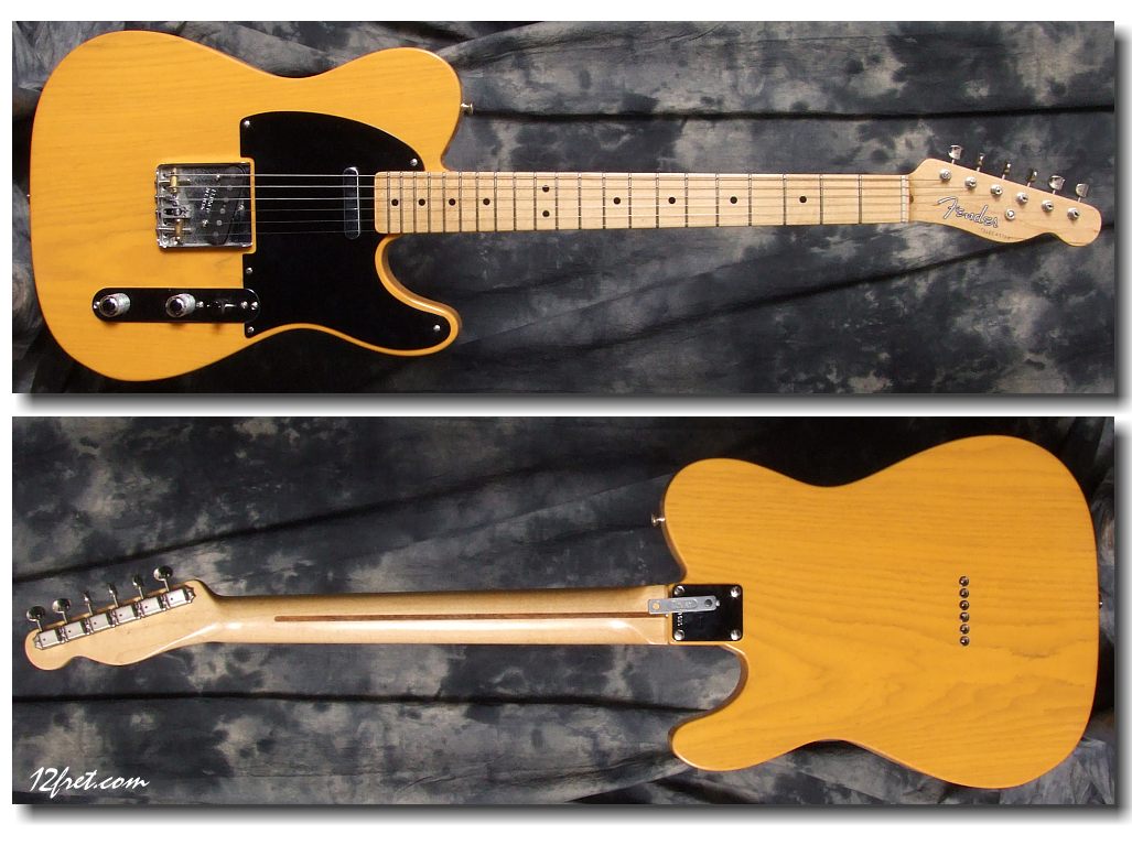 Fender Telecaster '52 Reissue with G Bender - www.12fret.com