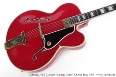Gibson L-5CT Custom "George Gobel" Cherry Red, 1993 Top View
