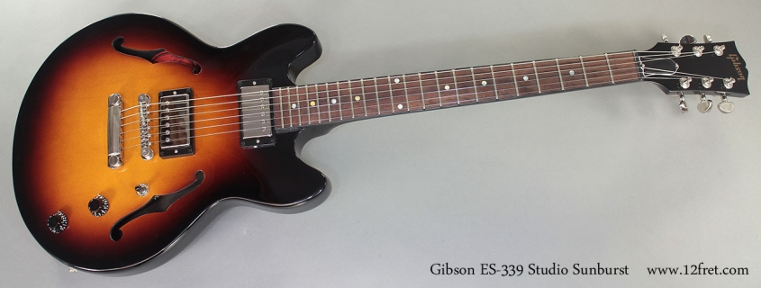 Gibson ES-339 Studio full front view