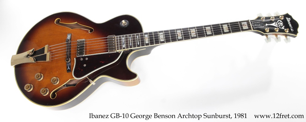 Ibanez GB-10 George Benson Sunburst