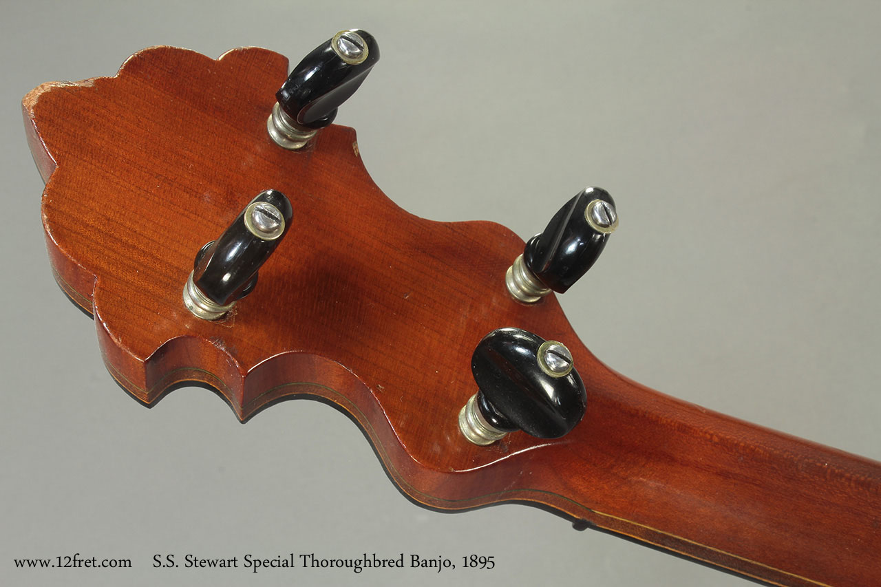1895 SS Stewart Special Thoroughbred Banjo SOLD| www.12fret.com