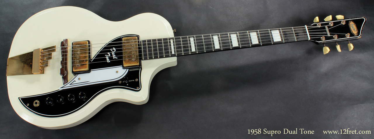 1959 Valco-made Supro Dual Tone Electric Guitar