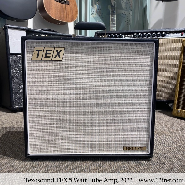 Texosound TEX 5 Watt Tube Amp, 2022 Full Front View