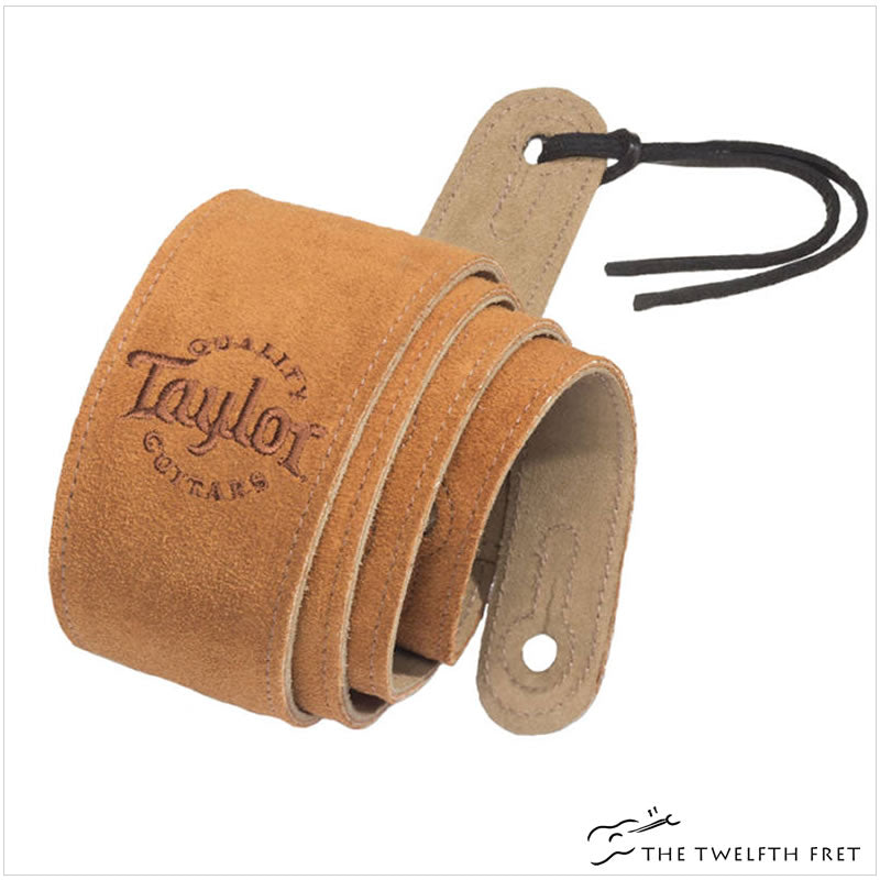 Taylor Embroidered Suede Guitar Strap - The Twelfth Fret