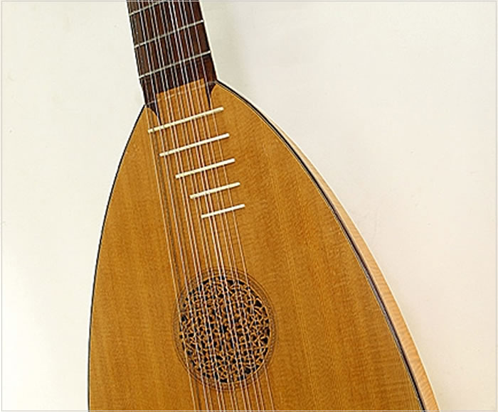 Albert J Litto 7 Course Renaissance Lute, 1965 | www.12fret.com