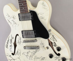 Autographed Gibson ES-335 Dot Alpine White, 1991 ✓