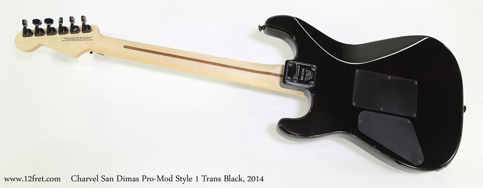 Charvel San Dimas Pro-Mod Style 1 Trans Black, 2014 - The Twelfth Fret