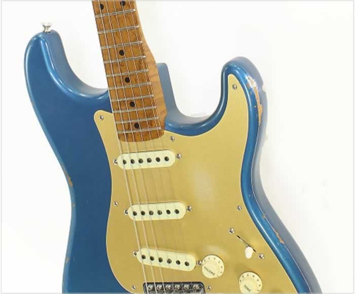 Fender 1956 Relic Stratocaster Lake Placid Blue, 2016 | www.12fret.com