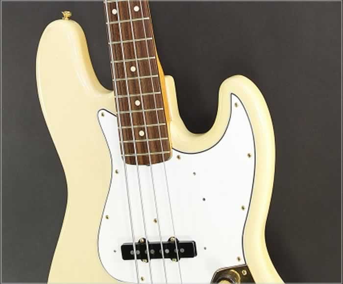 Fender '62 Reissue Jazz Bass Olympic White, 1988 | www.12fret.com