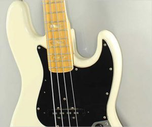 ❌SOLD❌ 1977 Fender Jazz Bass in White Refinish, 1977