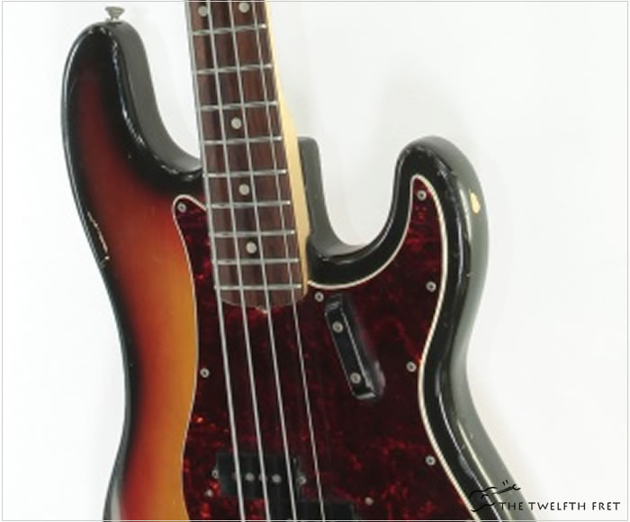 Fender Precision Bass Sunburst, 1971 | www.12fret.com