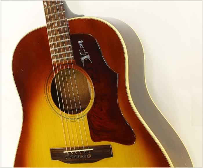 Gibson J45 ADJ Slope Shoulder Sunburst, 1966 | www.12fret.com