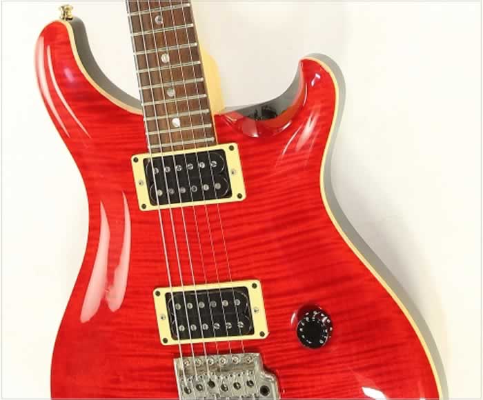 PRS CE 22 Maple Top Translucent Red Flame, 2004 | www.12fret.com