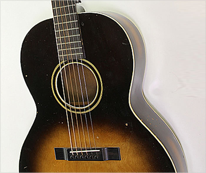 SS Stewart Sunburst Steel String Acoustic Guitar, 1930s, 53% OFF