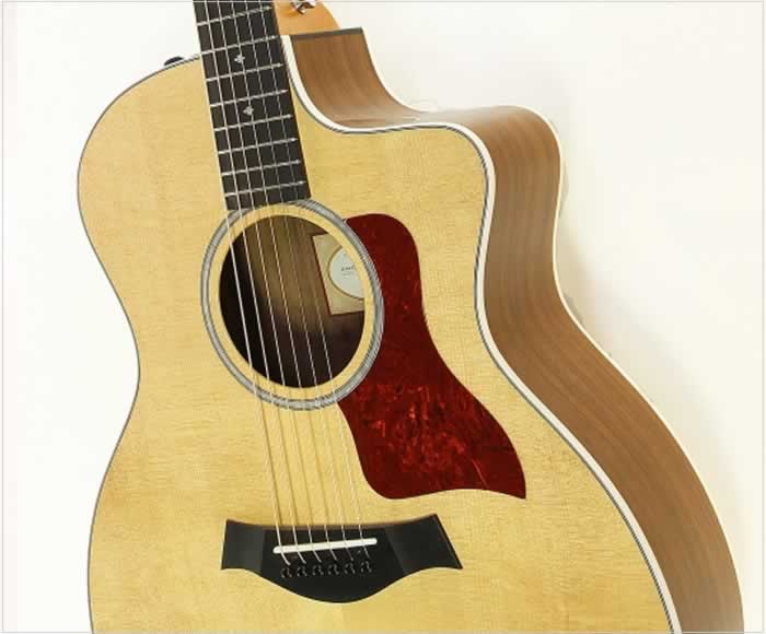 Taylor 214ce CF DLX Cutaway Steel String Guitar | www.12fret.com