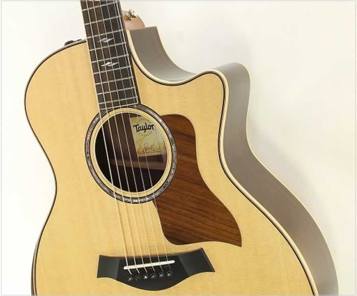 Taylor 814ce DLX Steel String Guitar, Natural | www.12fret.com