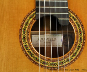 SOLD!!! Alhambra Luthier Rio Concert Classical Guitar