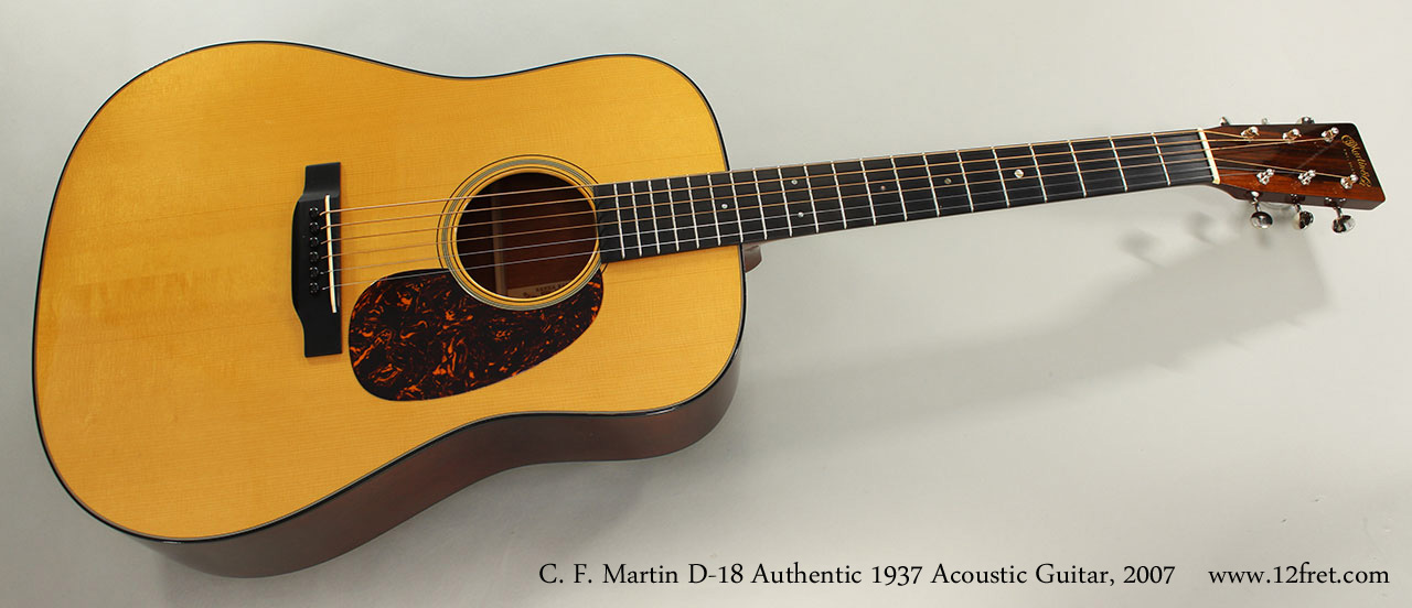 martin d18 authentic 1937