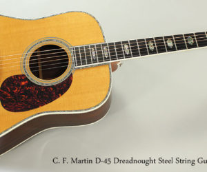 ❌SOLD❌ 2008 C. F. Martin D-45 Dreadnought Steel String Guitar