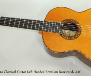 ❌SOLD❌ 2003 Ramirez 1a Classical Guitar Left Handed Brazilian Rosewood