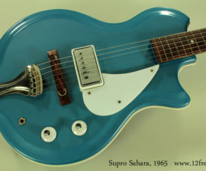 Supro Sahara in Blue, 1965 (consignment) SOLD