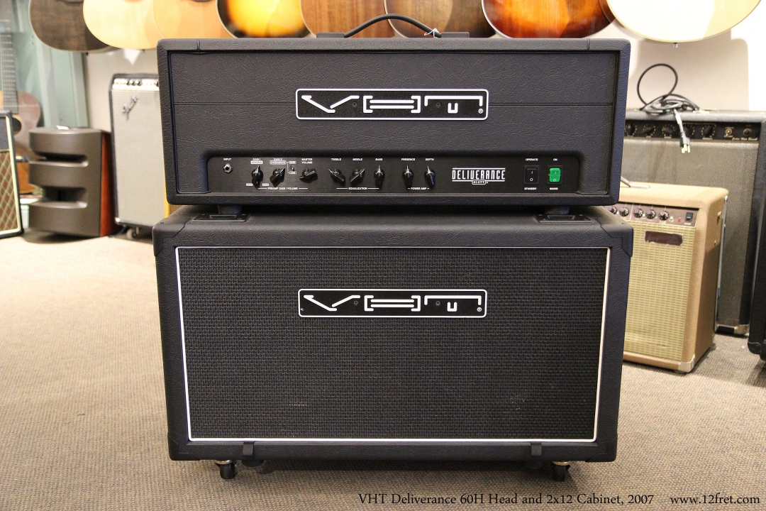 VHT Deliverance 60H Head and 2x12 Cabinet, 2007 | www.12fret.com