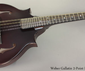 No Longer Available:  Weber Gallatin 2-Point Mandolin