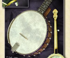 ❌SOLD❌ (Discontinued) - Wildwood Minstrel Old Time Frailing Open-back Banjo