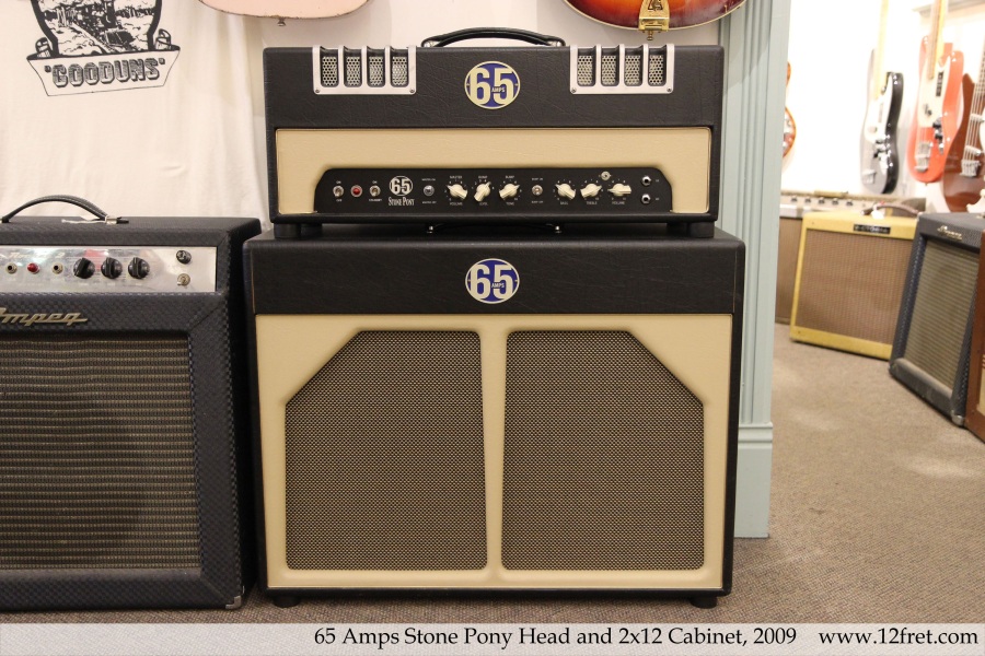 65 Amps Stone Pony Head and Cabinet, 2009 | www.12fret.com