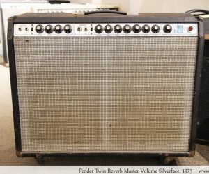 ❌SOLD❌  Fender Twin Reverb Master Volume Silverface, 1973